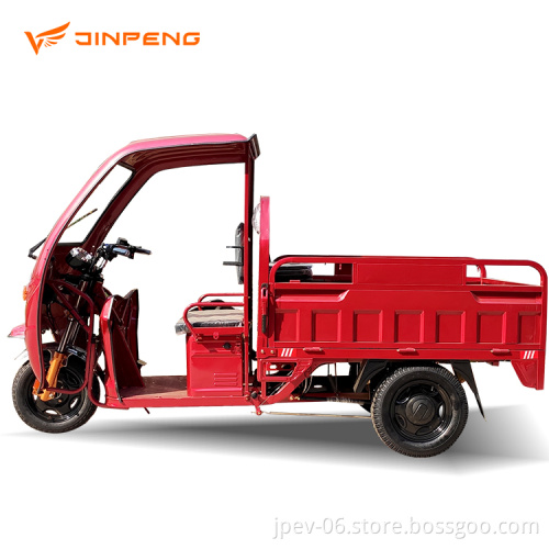 JINPENG  High Credit Tricycle High Speed  Electric Tricycle Loading Capacity  with Silent Motor